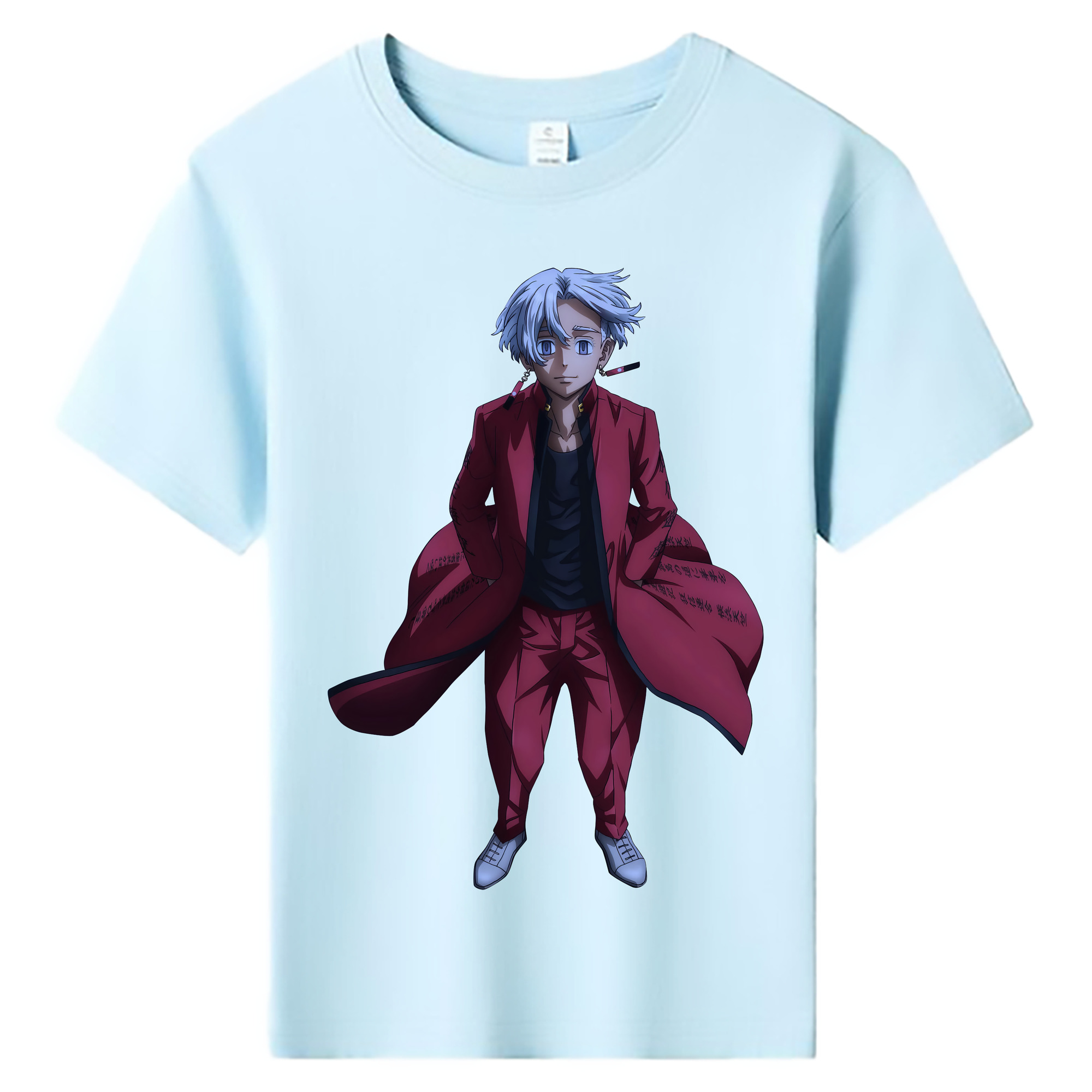（画像用） 東京リベンジャーズ Tokyo Revengers 綿100％キッズTシャツ（フロントプリント）